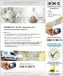 DHC Services Website, Thrapston, Northants