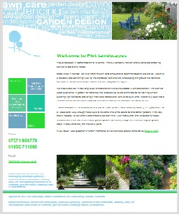 Plot Landscapes Website, Northants